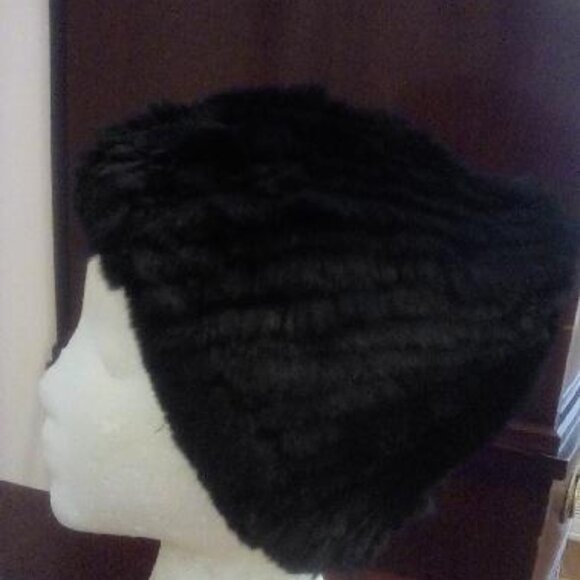 Women\'s hat- real rabbit fur